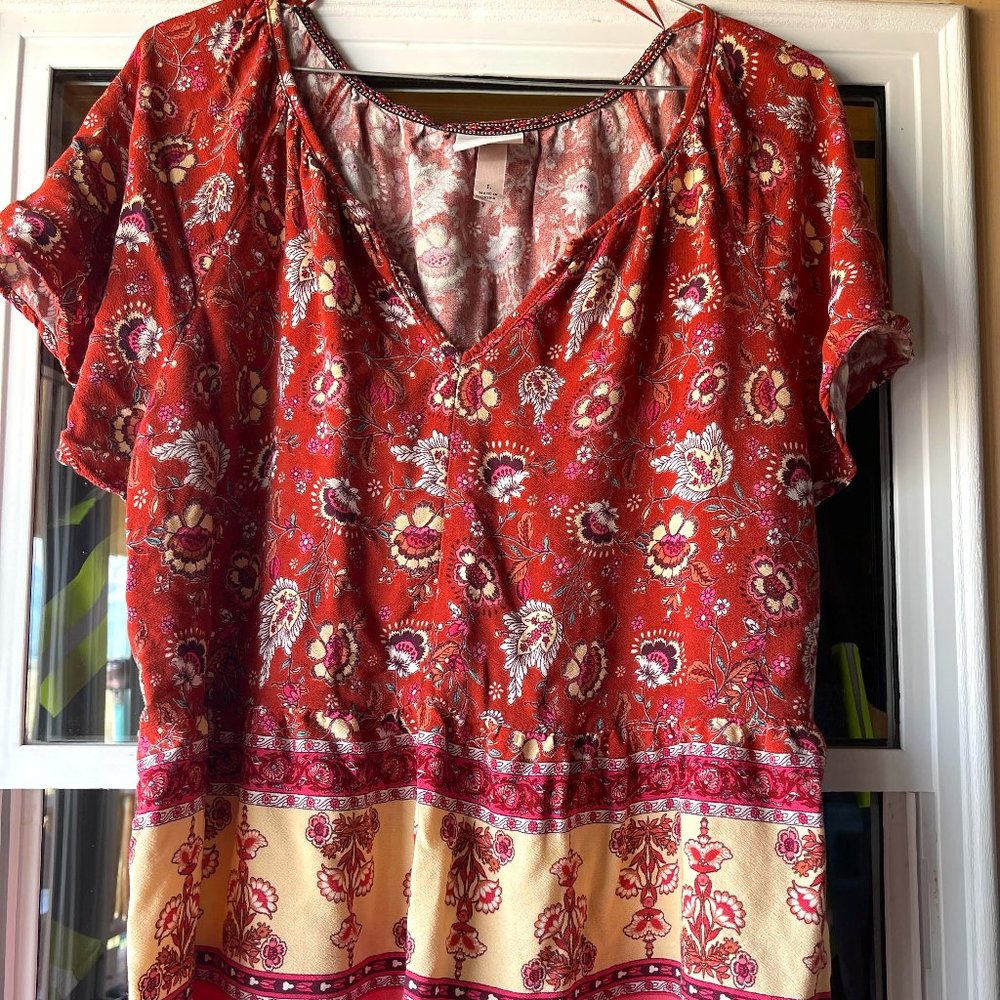 Knox Rose Western Blouse